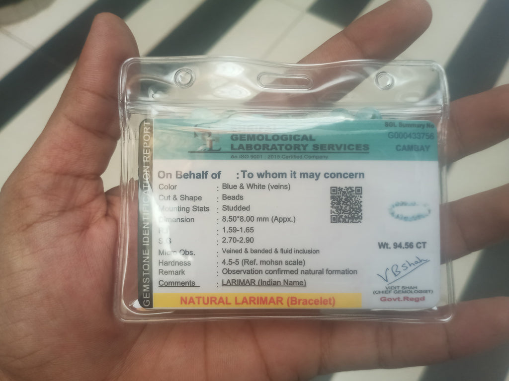 Larimar Bracelet