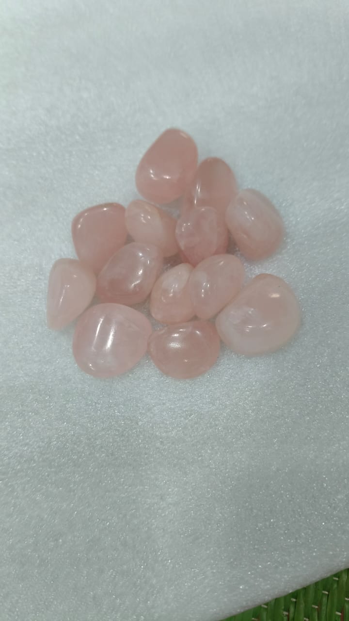 Rose Quartz Tumbles (Set Of 5)