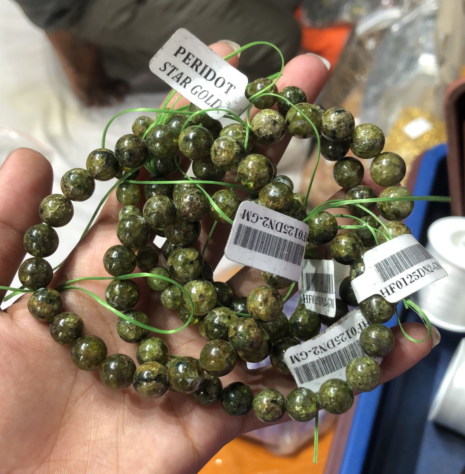 Star Quality Peridot Bracelet