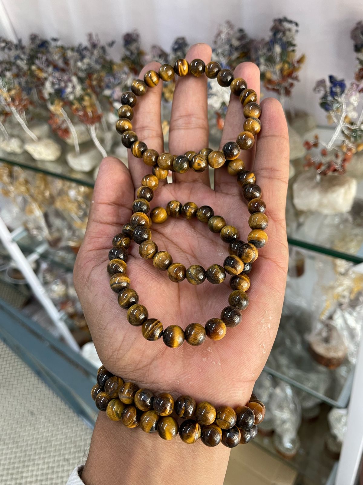 Tigers Eye Bracelet 8mm