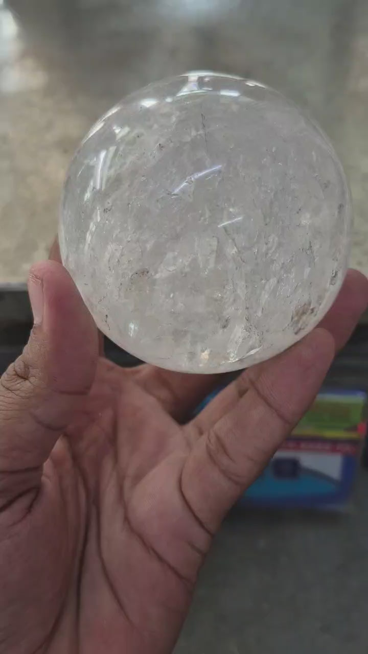 Clear Quartz Sphere