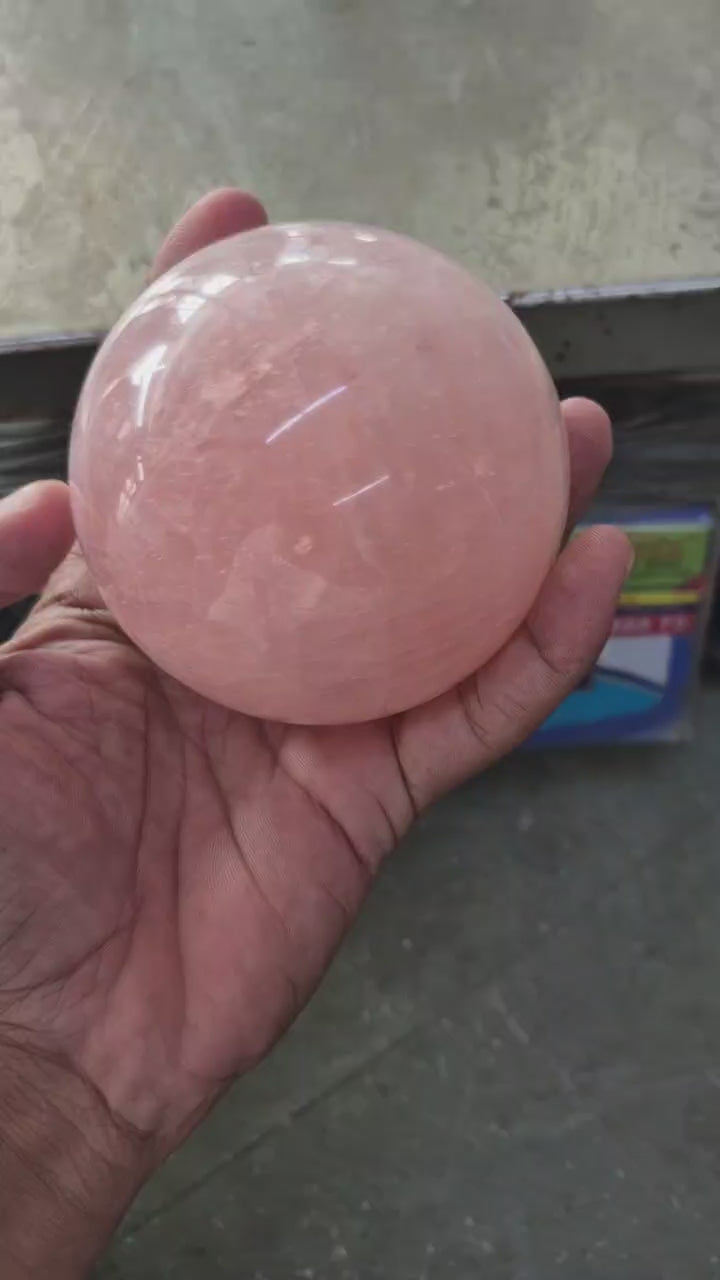 Rose Quartz Sphere