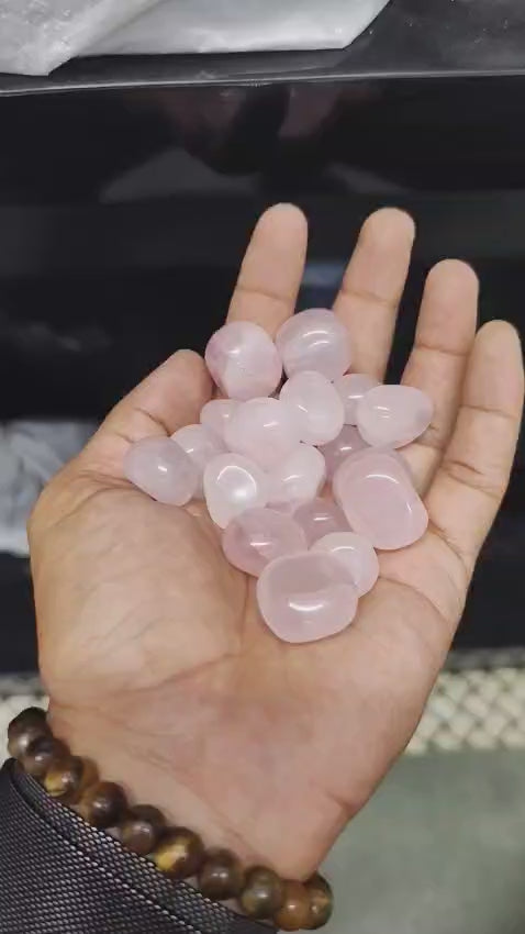 Rose Quartz Tumbles (Set Of 5)